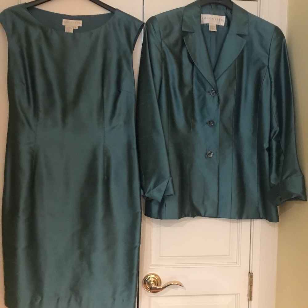 Dress and matching jacket